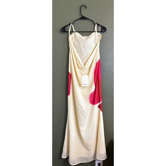 Peppermayo Affirmation Maxi Dress Yellow NWT Size 2 - Picture 8 of 11